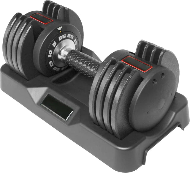 Adjustable Dumbbell with Rotating Handle