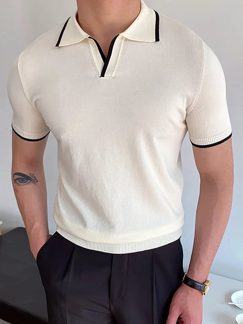 Summer Men's Fashion Polo Shirts