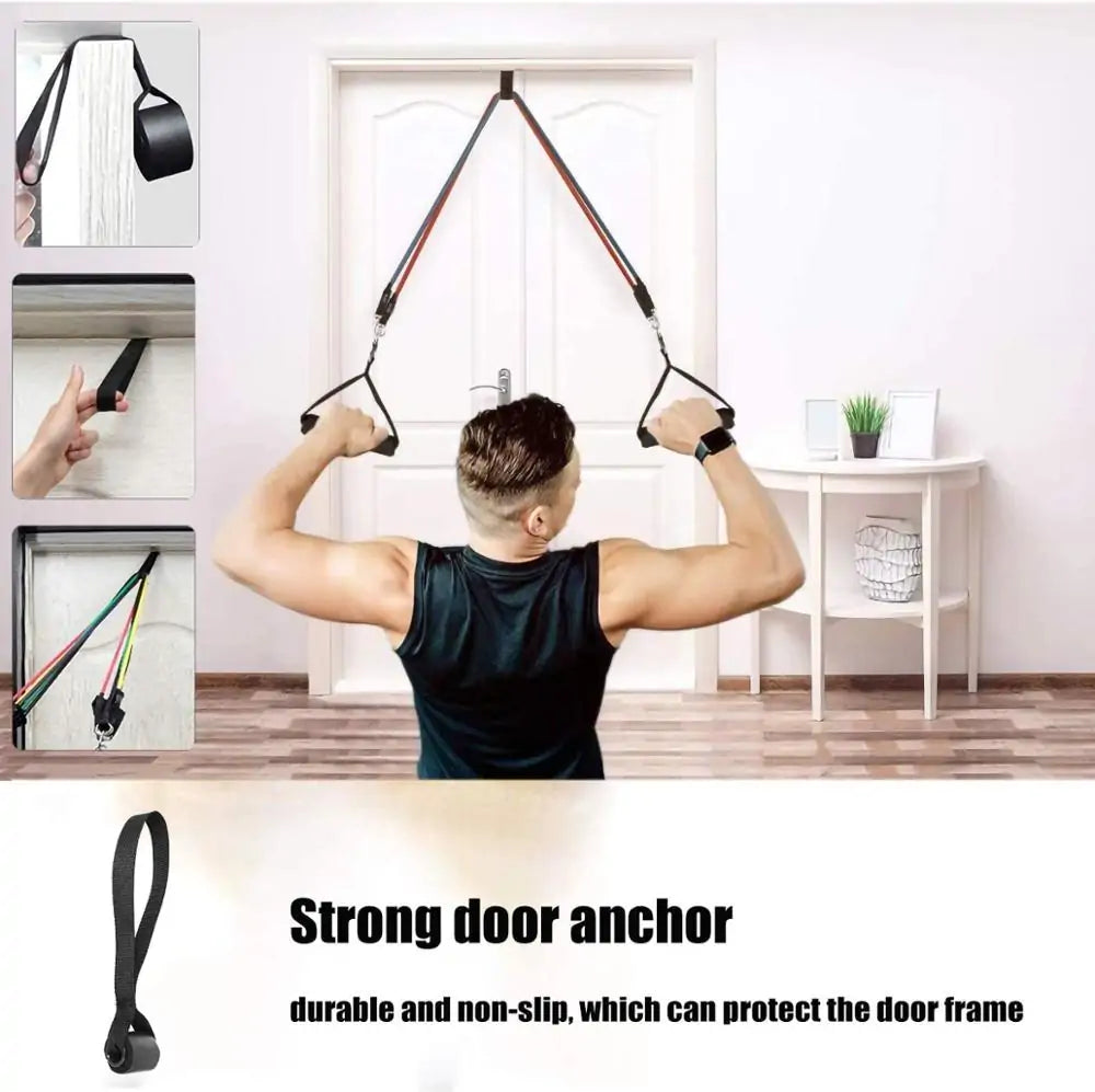 16 PC Resistance Band Set