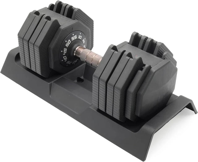 Adjustable Dumbbell with Rotating Handle